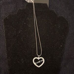 Bebe Short Silver Necklace